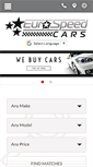 Mobile Screenshot of eurospeedcars.com